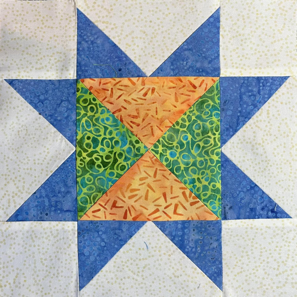 Thimbles' Sewing Sewcial 2023 Eclectus Block Thimbles Quilts