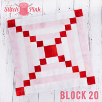 Stitch Pink - Block Pattern 20 – Thimbles Quilts