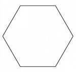 3/4"  Hexagon