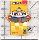 4-1/2" Square Frosted Ruler