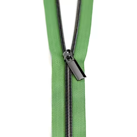 #5 Zipper by the Yard - Magnolia w/ Gunmetal Teeth