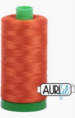 Aurifil Cotton Thread 40 wt - Rusty Orange