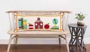 Bench Pillow Kit of the Month September School's In Session