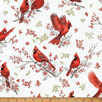 Berries & Birch - Ice Silver Birds