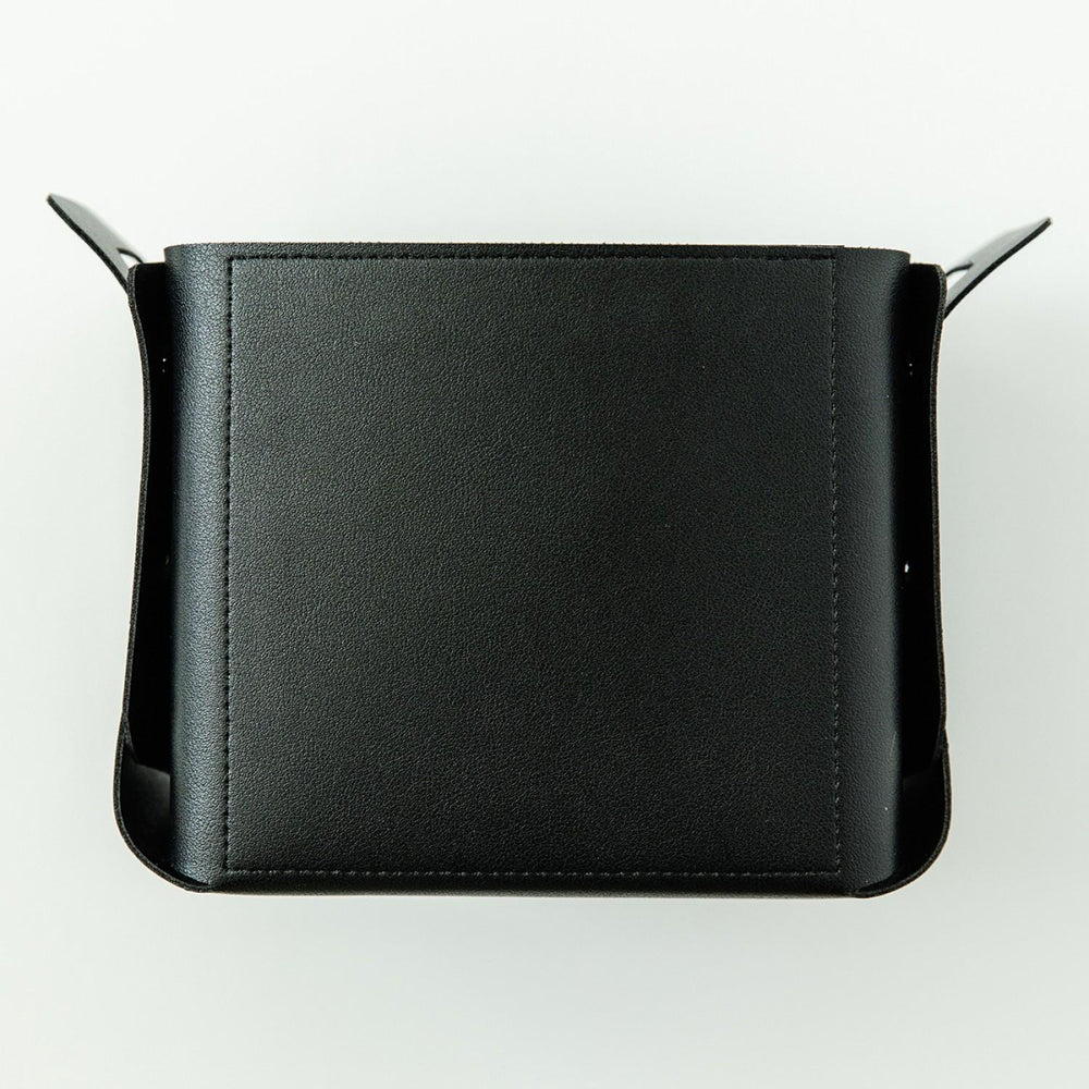 Black Leather Tote Blank