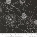 Botany Etched Floral - Ink