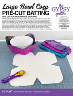Bowl Cozy Batting Large - 8 ct