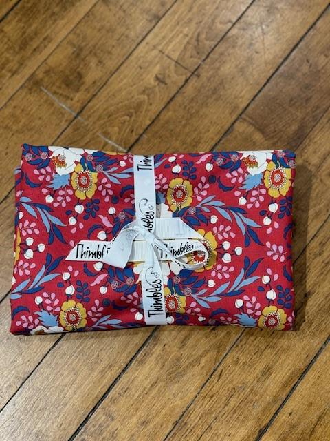 Brown Bag Mystery 2024 - Piece of Cake - Border Suggestion Tilda Jubilee Red Anemone