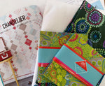 Chandelier Quilt kit using Kaffe Facett Charm Packs
