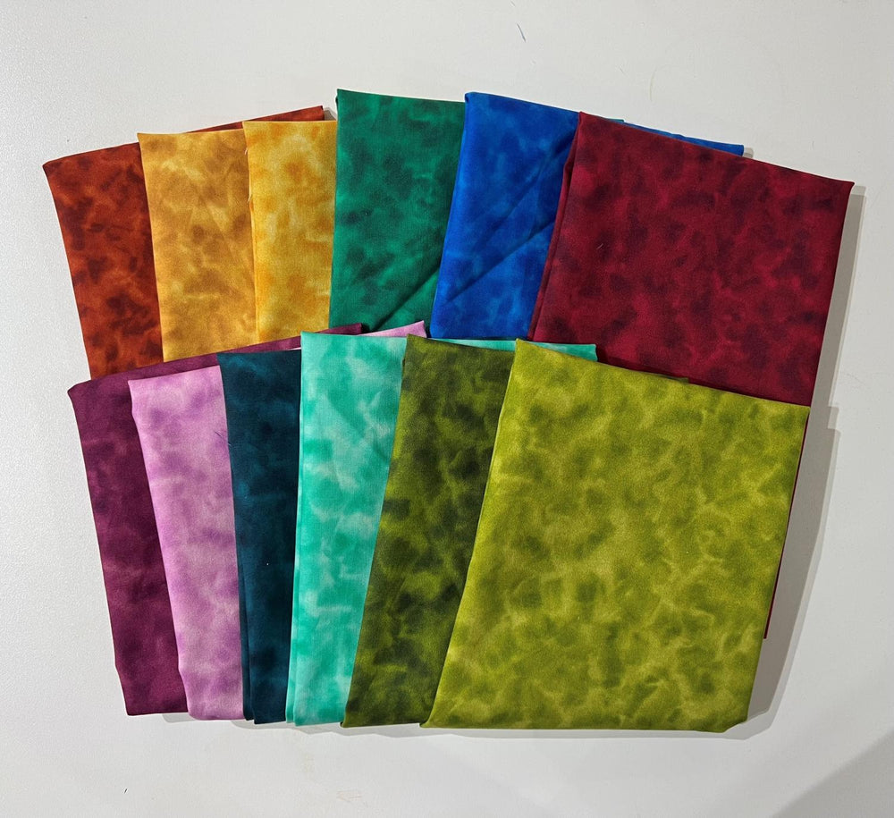 Color Dance Jewel Tones Bundle - 12 Fat Quarters