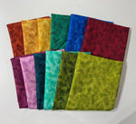Color Dance Jewel Tones Bundle - 12 Fat Quarters