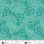 Color Me Pretty - Rose Bloom Teal