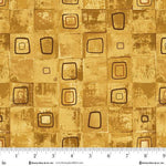 Crow Mazing - Squares Patch Gold