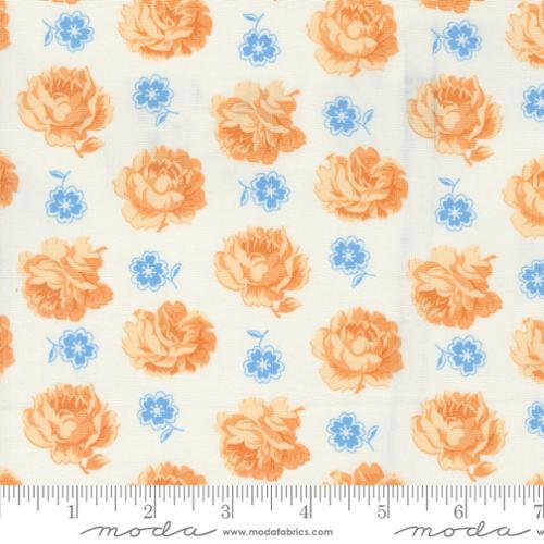 Denim Daisies - Denim Skirt Floral Daisy