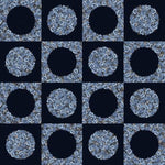 Dots & Holes Panel - Indigo