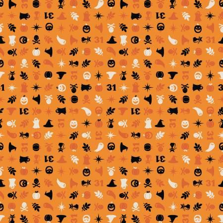 Potions and Pumpkins - Orange Halloween Charms