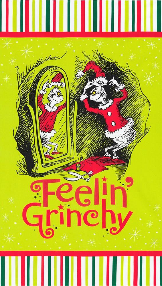 Feelin' Grinchy Panel - How the Grincch Stole Christmas 2024