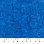Field and Furrows - Bright Blue