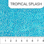 Field and Furrows - Bright Tropical Splash