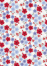 Forever Blooms - Floral Palette Bright Grey