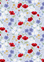 Forever Blooms - Wild Blooms Pale Blue