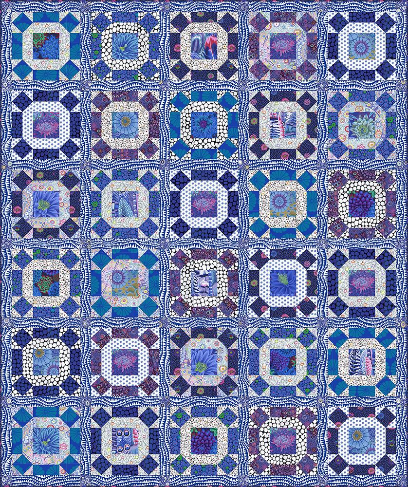 Gather No Moss Kit - Delft Kaffe Fassett