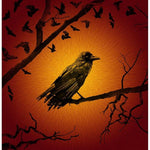 Haunted Haloween - Black Bird Panel