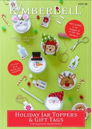 Holiday Jar Toppers & Gift Tags - Kimberbell