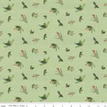 Holly - Green - Placemat Backing 1 1/8 yards