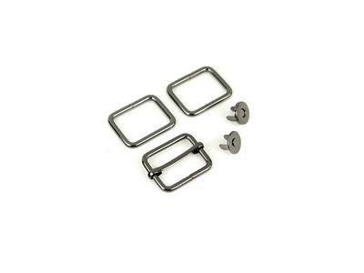 Holly Hardware Kit Gunmetal