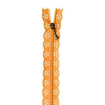 Lace Zipper Apricot
