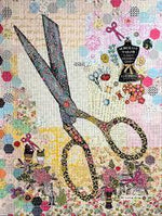 Laura Heine Collage - Sewing Scissors Saturday, May 24th  from 10:00 - 4:00  PM