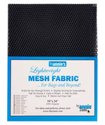 Lightweight Mesh Fabric Navy 18"x54"in
