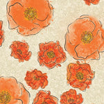 Modern Vintage - Treasured Poppies Natural