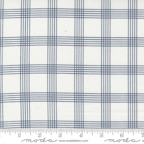 Nantucket Summer - Plaid Cream Navy