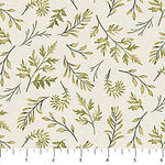 Natural Elements - Mini Ferns Cream Green