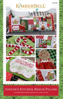 PT Ginger's Kitchen Bench  Pilllow Sewing
