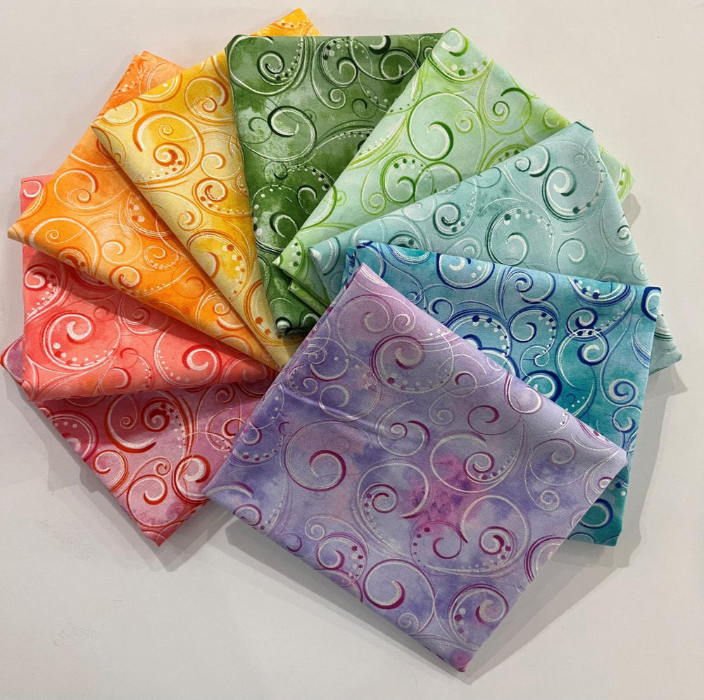 Pearl Splendor FQ Bundle - 10 FQ's Medium