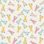 Peek A Boo Bunnies - Tossed Bunnies Cream