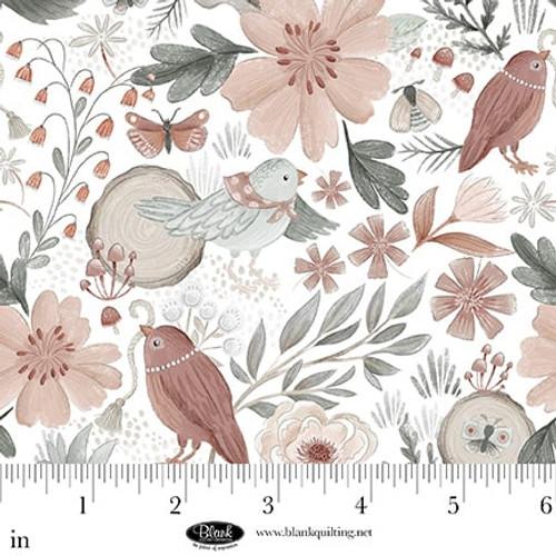 Petals and Pewter - Birds and Flowers