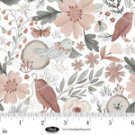 Petals and Pewter - Birds and Flowers