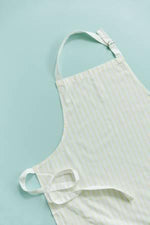 Pinstripe Apron Blank - Yellow