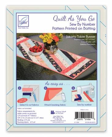 Quilt As You Go Jakarta Table Runner