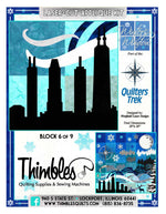 Quilter's Trek 2020 - Winter's Window -  Block 6 of 9