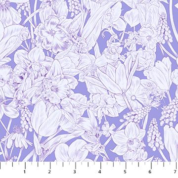 Rosa - Periwinkle Flowers