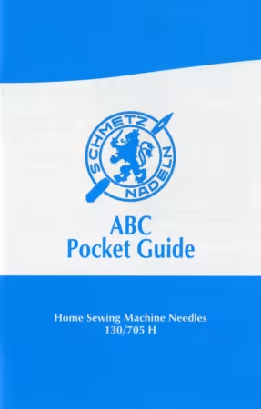 Schmetz ABC Pocket Guide Needles