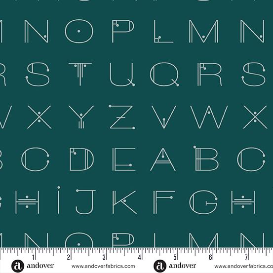 Scrawl - Deep Teal