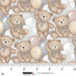 Sleepy Teddy - Teddy Bear and Clouds