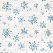 Snowflakes Cream - Placemat Backing 1 1/8 yards