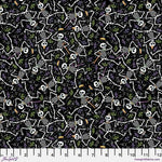Spooky Cute - Dancing Skeletons Black